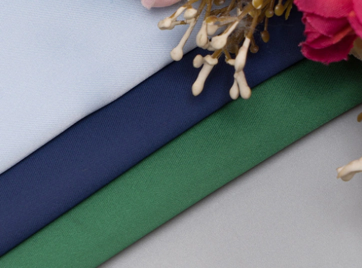 High Thicker Quality High Weight Polyester Dull Sateen Fabric for Dress